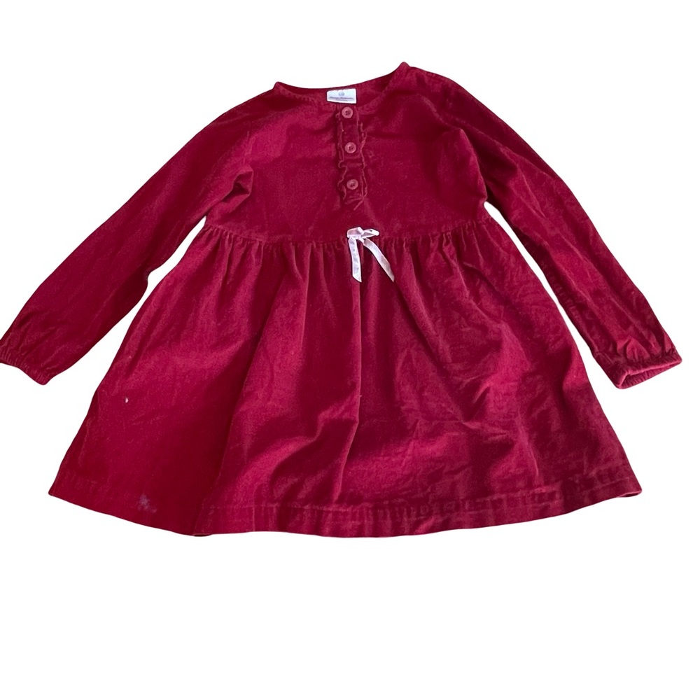 Hanna Andersson Corduroy Long Sleeve Dress